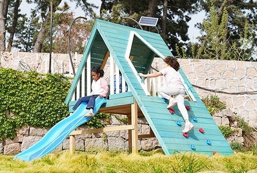 The Delight of Outdoor Wooden Playgrounds for Kids